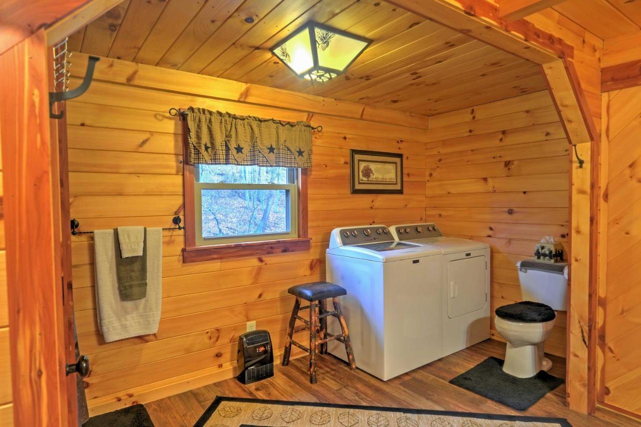 Rustic Dundee Log Cabin With Hot Tub And Forest Views! Εξωτερικό φωτογραφία