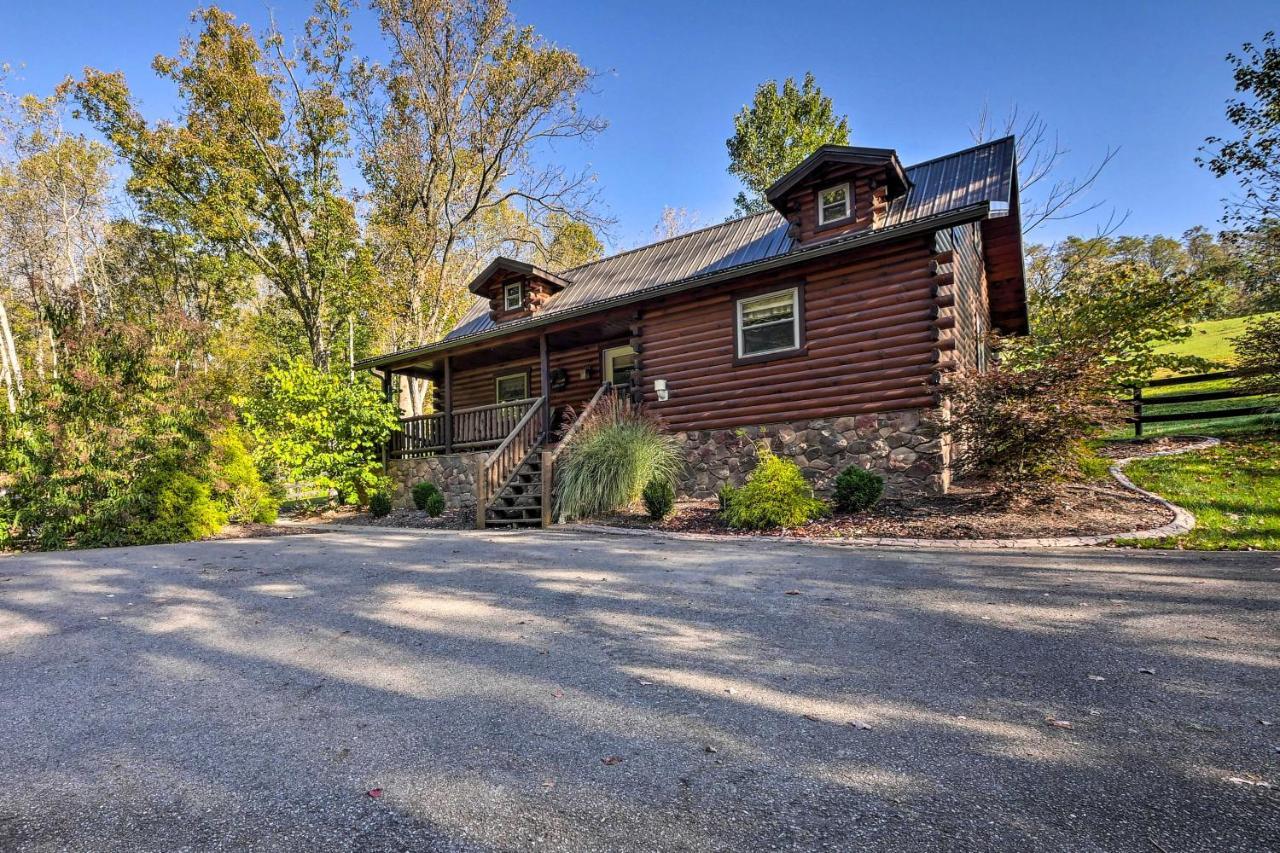 Rustic Dundee Log Cabin With Hot Tub And Forest Views! Εξωτερικό φωτογραφία